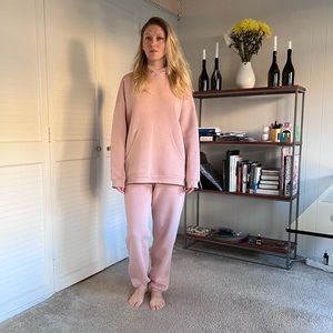 Fleece Sweatshirt and Pants